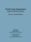 WTO Cumulative Index Annotations Vols. 100-110/ Tables and Cumulative Index for Vols. 1-110 - Book