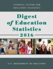 Digest of Education Statistics 2016 - Book