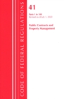 Code of Federal Regulations, Title 41 Public Contracts and Property Management 1-100, Revised as of July 1, 2020 - Book