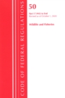 Code of Federal Regulations, Title 50 Wildlife and Fisheries 17.99(i)-End, Revised as of October 1, 2020 - Book