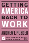 Getting America Back to Work - Book