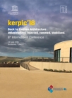 kerpic'18 : Proceedings for the  6. International Conference kerpic'18 - eBook
