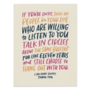 6-Pack Em & Friends Talk In Circles Card - Book