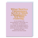 6-Pack Elizabeth Gilbert If Ever A Circumstance Card - Book