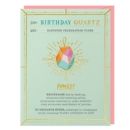 6-Pack Em & Friends Birthday Quartz Fantasy Stone Cards - Book