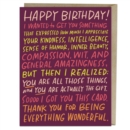 6-Pack Em & Friends Everything Wonderful Birthday Greeting Cards - Book