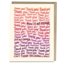 6-Pack Em & Friends Can't Thank U Enough Thank You Cards - Book