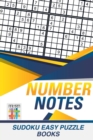 Number Notes Sudoku Easy Puzzle Books - Book