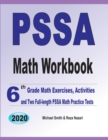 PSSA Math Workbook : 6th Grade Math Exercises, Activities, and Two Full-Length PSSA Math Practice Tests - Book