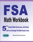 FSA Math Workbook : 5th Grade Math Exercises, Activities, and Two Full-Length FSA Math Practice Tests - Book