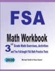 FSA Math Workbook : 3rd Grade Math Exercises, Activities, and Two Full-Length FSA Math Practice Tests - Book