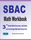 SBAC Math Workbook : 3rd Grade Math Exercises, Activities, and Two Full-Length SBAC Math Practice Tests - Book