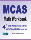 MCAS Math Workbook : 4th Grade Math Exercises, Activities, and Two Full-Length MCAS Math Practice Tests - Book