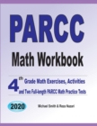 PARCC Math Workbook : 4th Grade Math Exercises, Activities, and Two Full-Length PARCC Math Practice Tests - Book