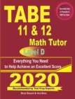 TABE 11 & 12 Math Tutor: Everything You Need to Help Achieve an Excellent Score - Book