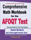 Comprehensive Math Workbook for the AFOQT Test : Student Workbook and 2 Full-Length Practice Tests - Book