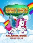 Unicorn Coloring Book : For Kids Ages 4-8 (Cute Edition) - Book