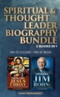 Spiritual & Thought Leader Biography Bundle: 2 Books in 1 : Think Like Jesus Christ + Think Like Jim Rohn - Book