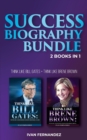 Success Biography Bundle : 2 Books in 1: Think Like Bill Gates + Think Like Brene Brown - Book