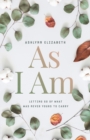 As I Am - Book