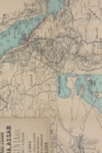 Egypt, Sudan, Eritrea, Ethiopia, Somalia, and Saudi Arabia Vintage Map Field Journal Notebook, 50 pages/25 sheets, 4x6 - Book