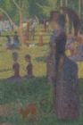 Georges Seurat's A Sunday on La Grande Jatte Vintage Field Journal Notebook, 50 pages / 25 sheets, 4x6 - Book