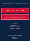 Constitutional Law : Cases, Comments, and Questions, 2021 Supplement - Book