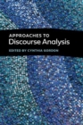 Approaches to Discourse Analysis - Book