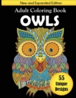 Owls Adult Coloring Book - Book
