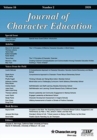 Journal of Character Education Volume 16 Number 2 2020 - Book