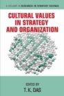 Cultural Values in Strategy and Organization - Book