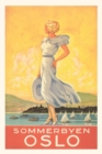 Vintage Journal Oslo Travel Poster - Book