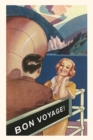 Vintage Journal Couple on Cruise Deck Travel Poster - Book