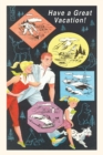 Vintage Journal Family Vacation Travel Poster - Book
