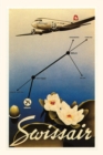 Vintage Journal Airline Travel Poster - Book