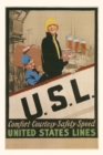 Vintage Journal USL Travel Poster - Book