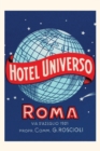 Vintage Journal Hotel Universo, Rome Poster - Book