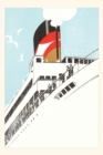 Vintage Journal Travelers on Deck of Ocean Liner - Book