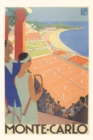 Vintage Journal Badminton Court, Monte Carlo Travel Poster - Book