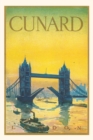 Vintage Journal London Bridge and Cunard - Book