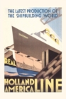 Vintage Journal Poster for Holland America Line - Book