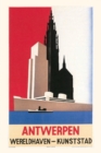 Vintage Journal Antwerp Travel Poster - Book