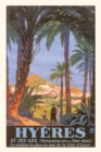 Vintage Journal Hyeres Travel Poster - Book