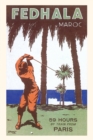 Vintage Journal Golfing in Morocco - Book