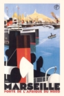 Vintage Journal Marseille Travel Poster - Book