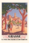 Vintage Journal Grasse Travel Poster - Book