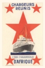 Vintage Journal African Ship Travel Poster - Book
