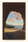 Vintage Journal Lake Tahoe and The Sierra from Cave Rock Tunnel - Book