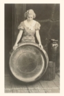 The Vintage Journal Lady with Redwood Burl Bowl - Book