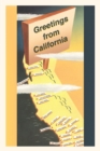 The Vintage Journal Greetings from California, Cartoon Map - Book